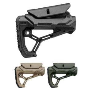 FAB DEFENSE GL CORE CP AR15 BUTTSTOCK MILSPEC OR COMMERCIAL BLACK